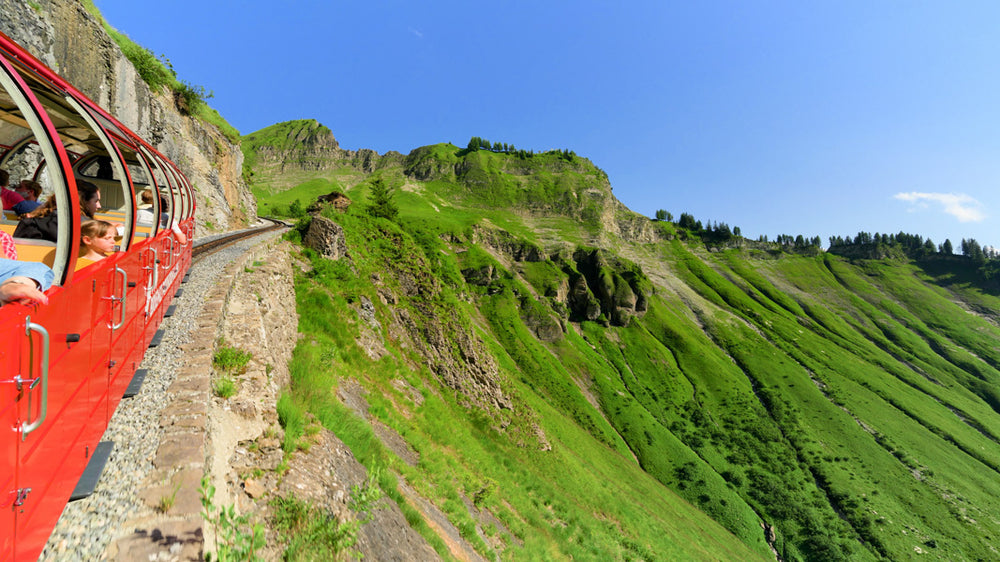 Experience module Train ride Switzerland